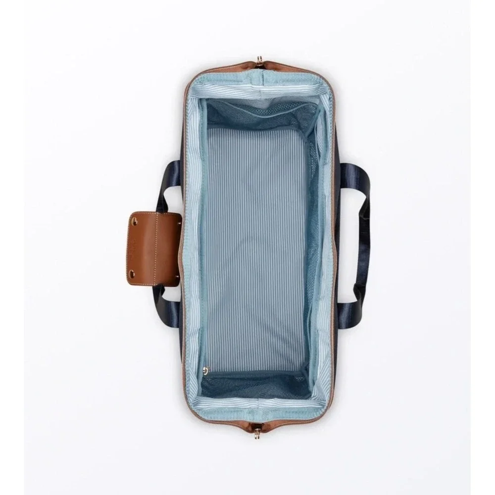 Delsey Paris 1946 Weekend Bag Carry-On Size Limited Edition Navy Blue NWT